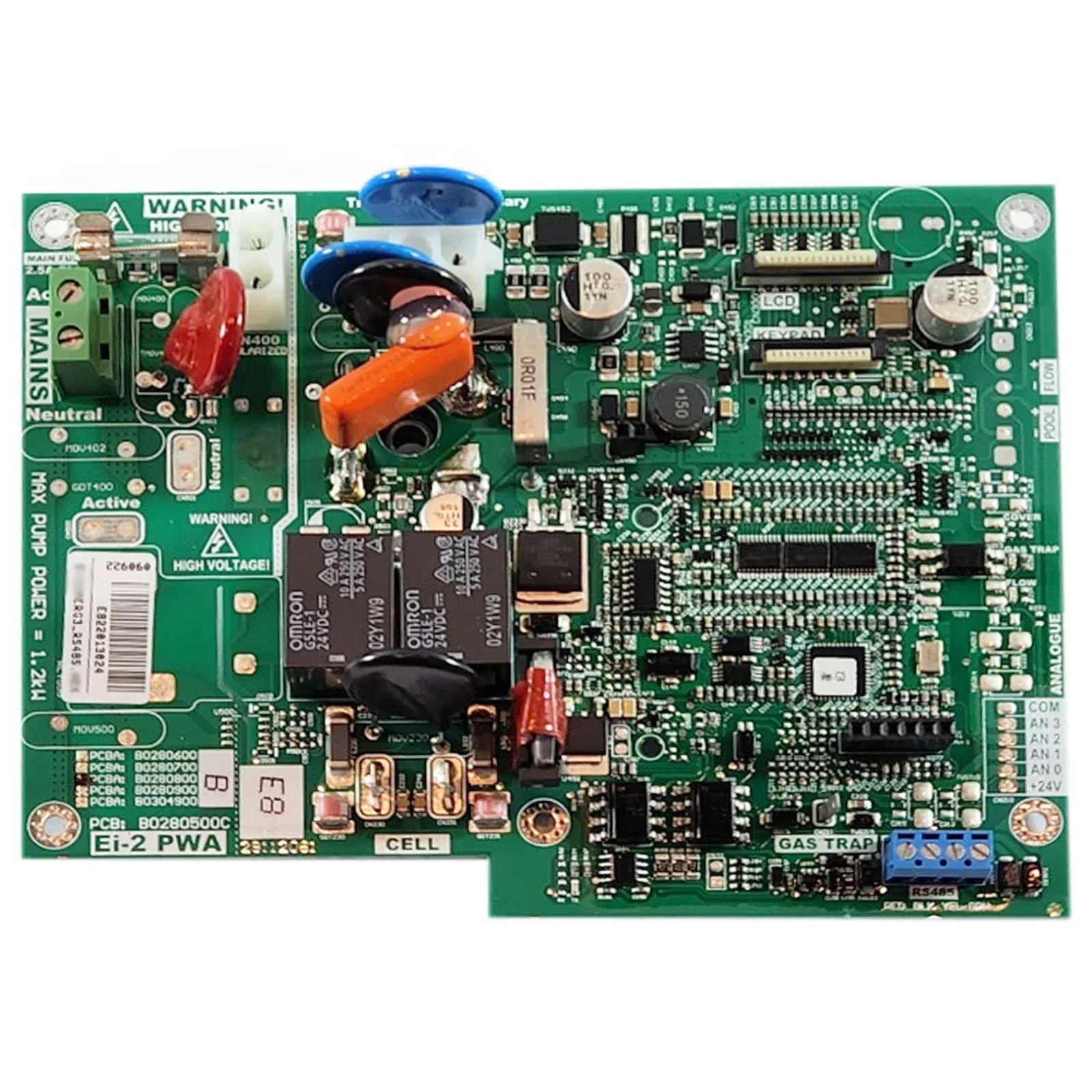 PCB Replacement Jandy Pro Series TruClear Chlorinator R0802300