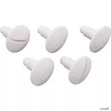 Pentair Legend 3-Wheel Plastic Wheel Screw - White (5PK) # EC55