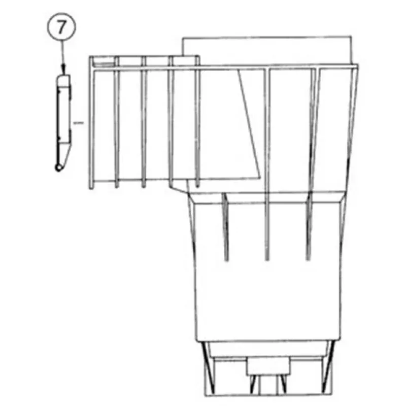 Pentair PacFab Black Bermuda Weir