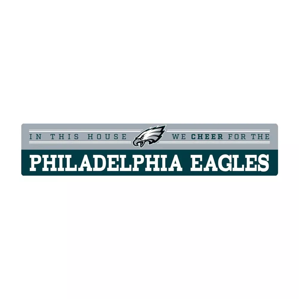 Philadelphia Eagles "We Cheer" Wall Art