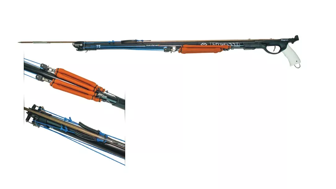 Picasso Magnum Rail Invert Roller Speargun – with Safety