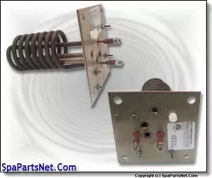 Plated 5" x 5" Titanium Heater Element 1.5/5.5 KW, 29-9001