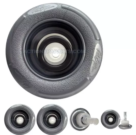 PLU21703408 Jet Insert Cal Spa 3-1/2” Maxi Flow Directional Grey