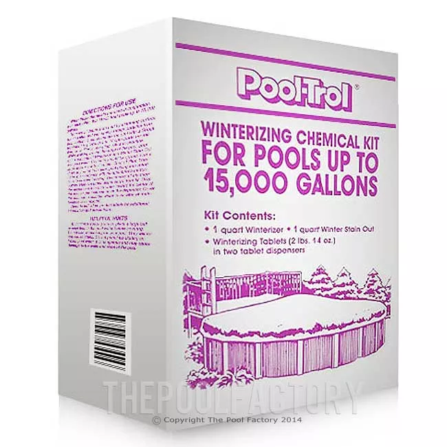 Pool-Trol Winterizing Kit for Pools up to 15,000 Gallons