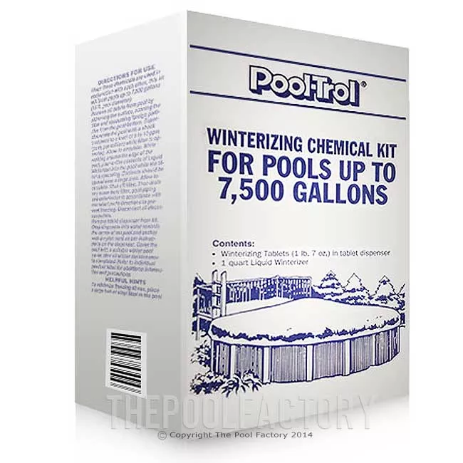 Pool-Trol Winterizing Kit for Pools up to 7,500 Gallons