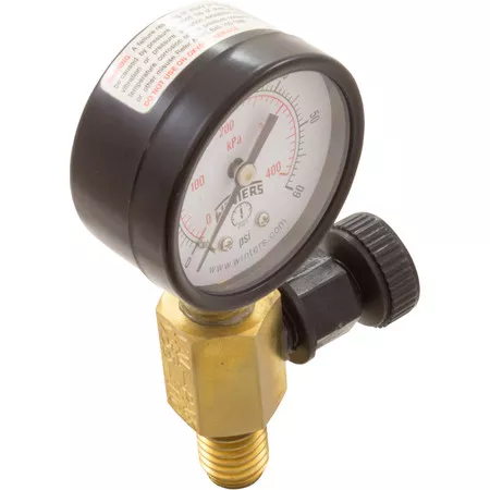 Pressure Gauge/Air Release Assy, Jandy CV Series,BM, Generic- V55-110