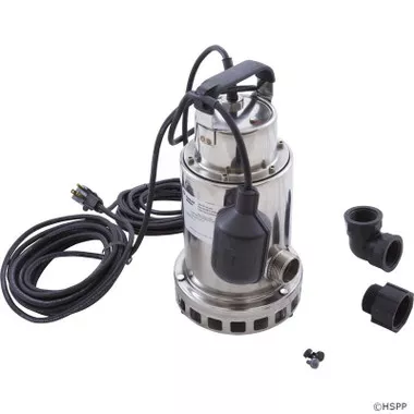 Pump, Submersible, Pentair Sta-Rite,0.5hp,115v,Stainless,OEM