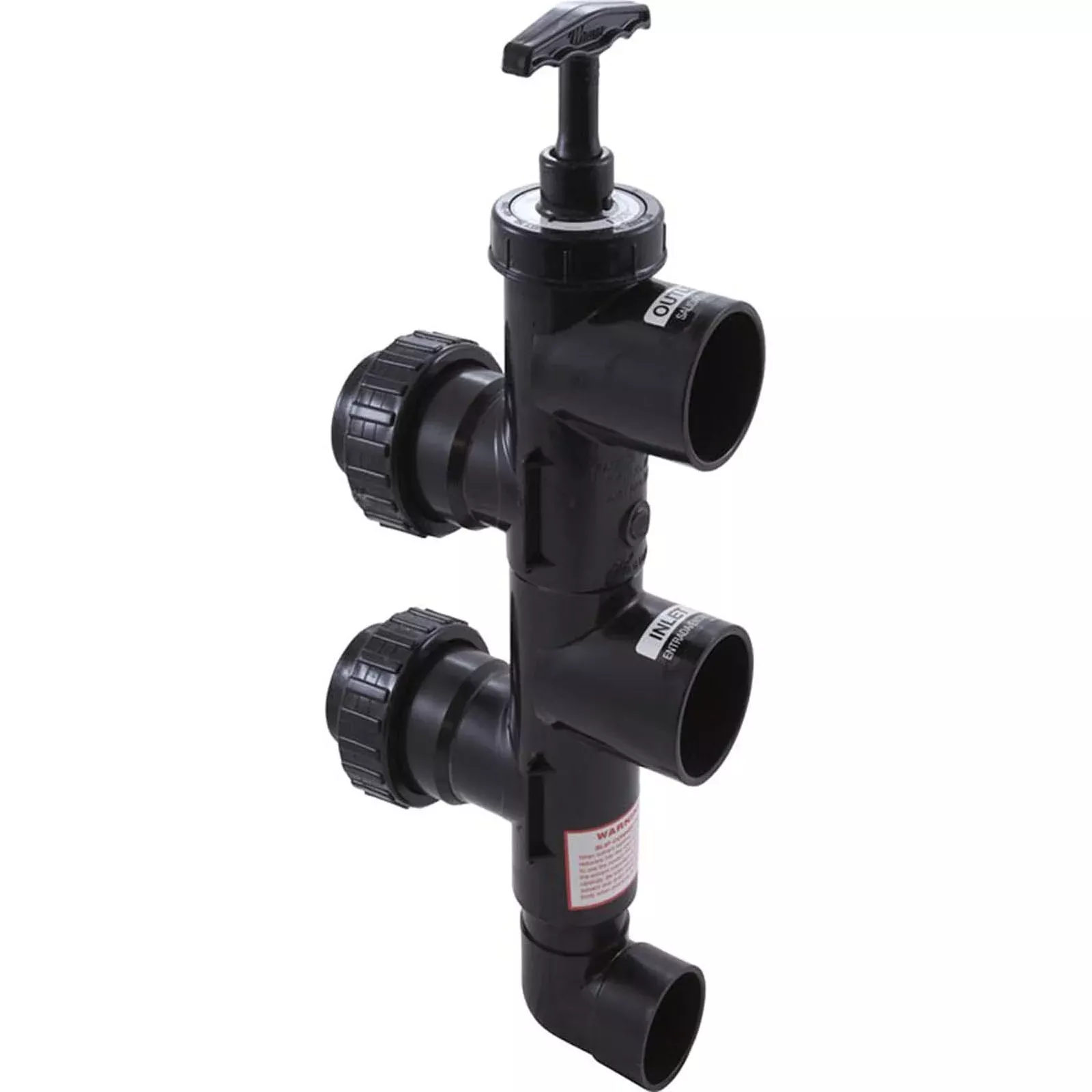 Push Pull Valve, Waterway 2-1/2″, with 2″ Reducer