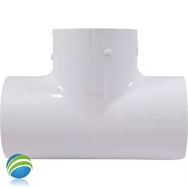 PVC Tee, 2" Slip x 2" Slip x 2" Slip