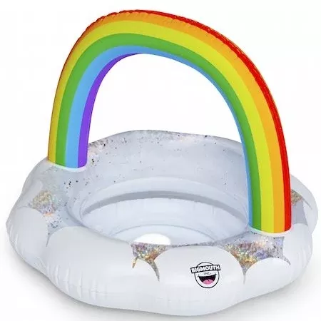 Rainbow Over Cloud Baby Seat