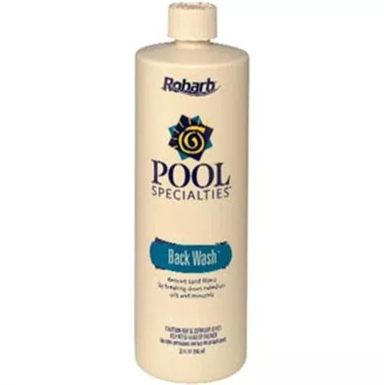 Robarb Backwash Filter Cleaner 1 Quart – 24 Bottles