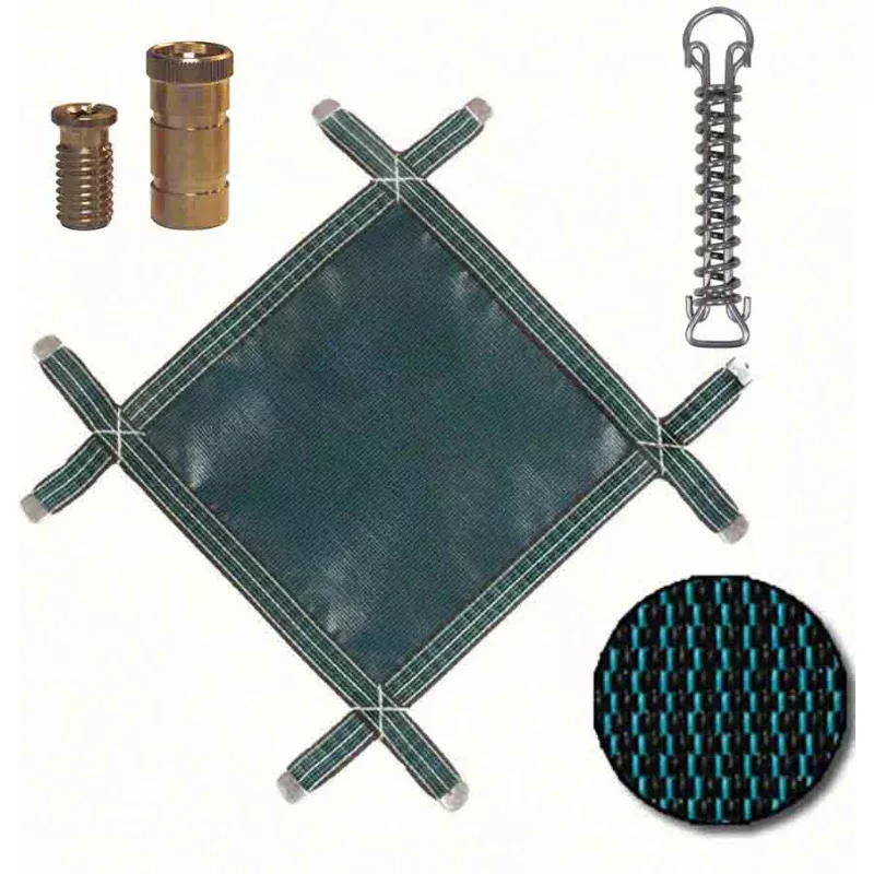 RuggedMesh Mesh Rectangular Safety Pool Cover 18 x 44 Feet