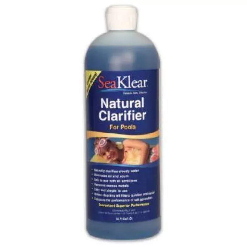 SeaKlear Natural Clarifier Treatment for Pools, 1 Qt – 90402SKR