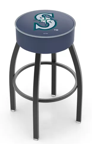 Seattle Mariners L8B1 Backless MLB Bar Stool , Various Heights