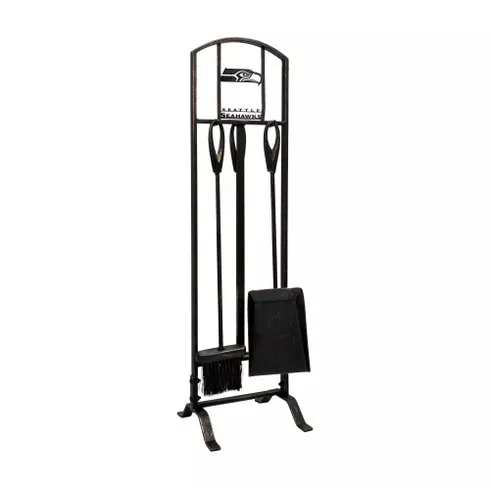 Seattle Seahawks 4-pc Fireplace Tool Set