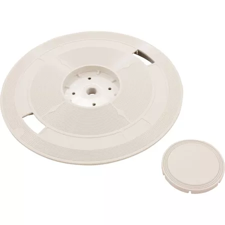 Skimmer Lid, Baker Hydro, 9-7/8"dia, w/o Thermometer,Wht,Gen- L2R