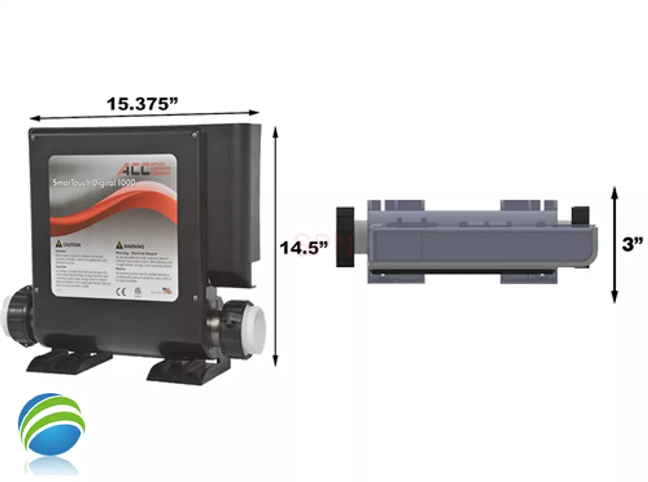 Smartouch Modpack Digital 1000 w/ 15" Heater & Digital Topside Control, Retro-Fit