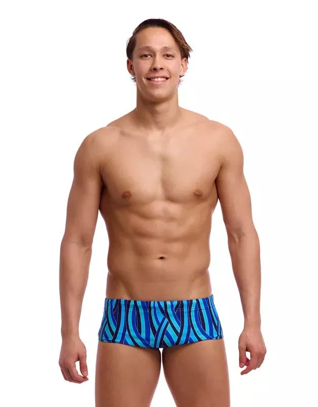 Snork City Sidewinder Swim Trunks – Blue