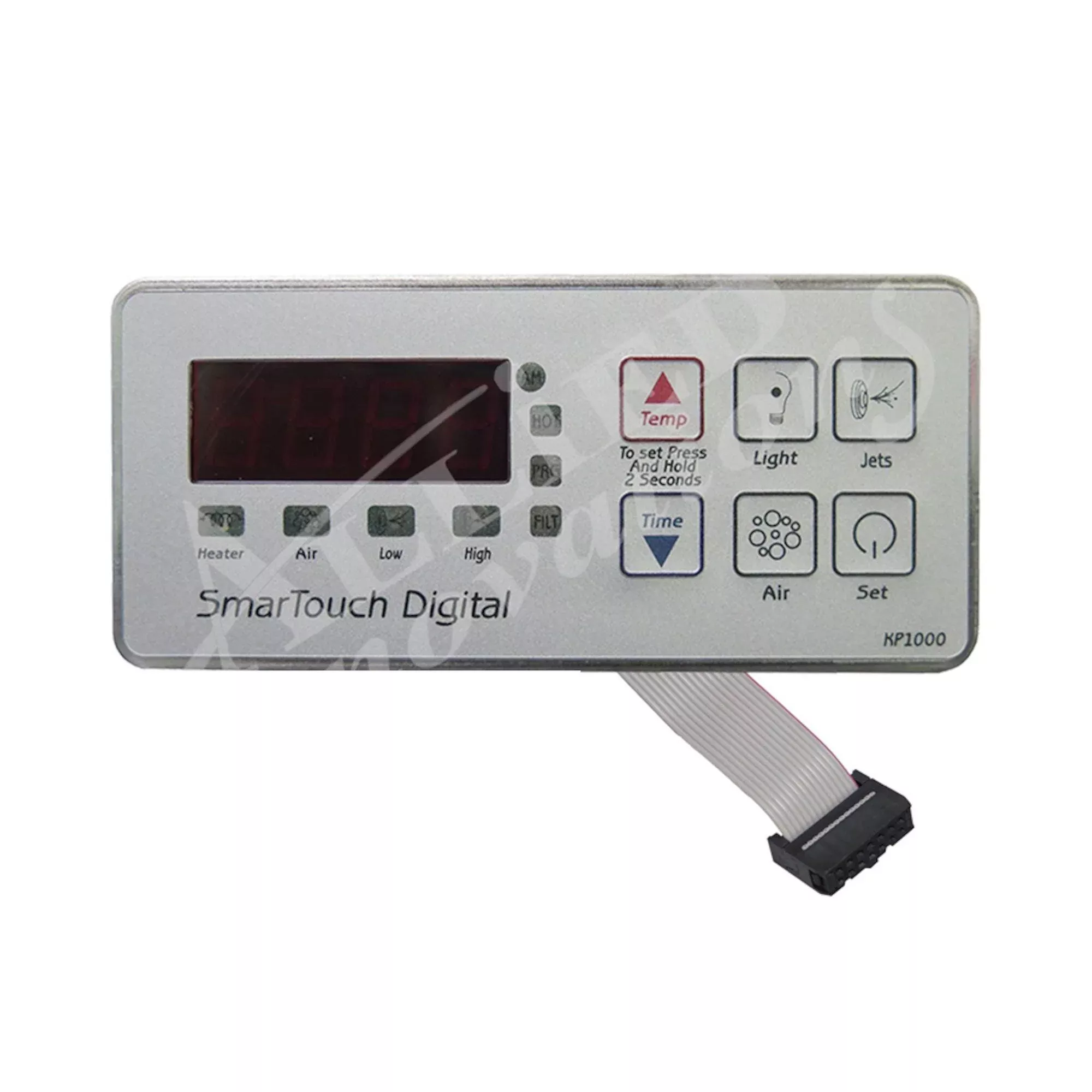 Spaside Control, ACC KP1000, 6-Button, LED, Up-Light-Jets, Down-Blower-Set : KP1000