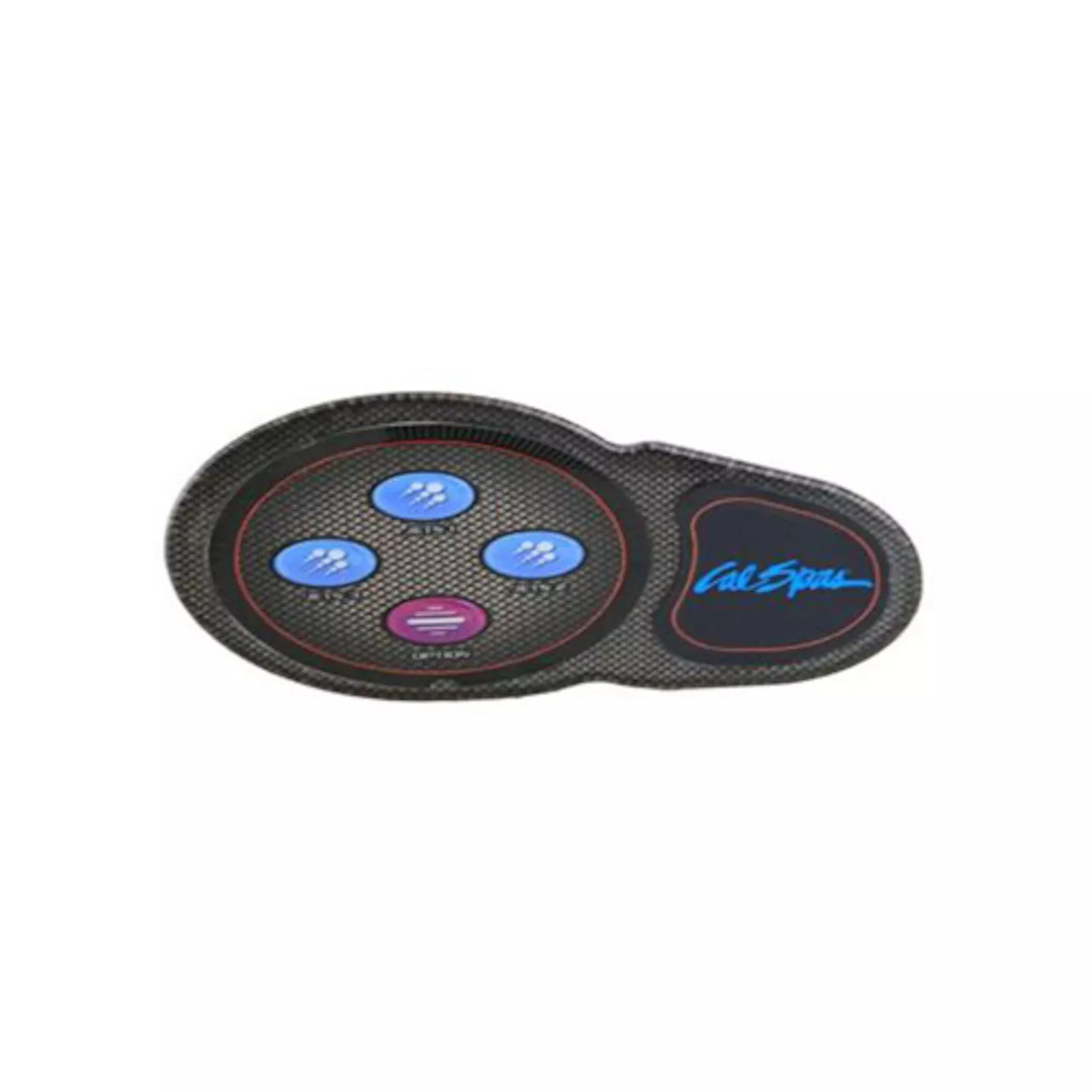 Spaside Control, Cal Spa, Auxillary, 4-Button, Jets1-Jets2-Option-Jets3, Molex Plug : ELE09200857