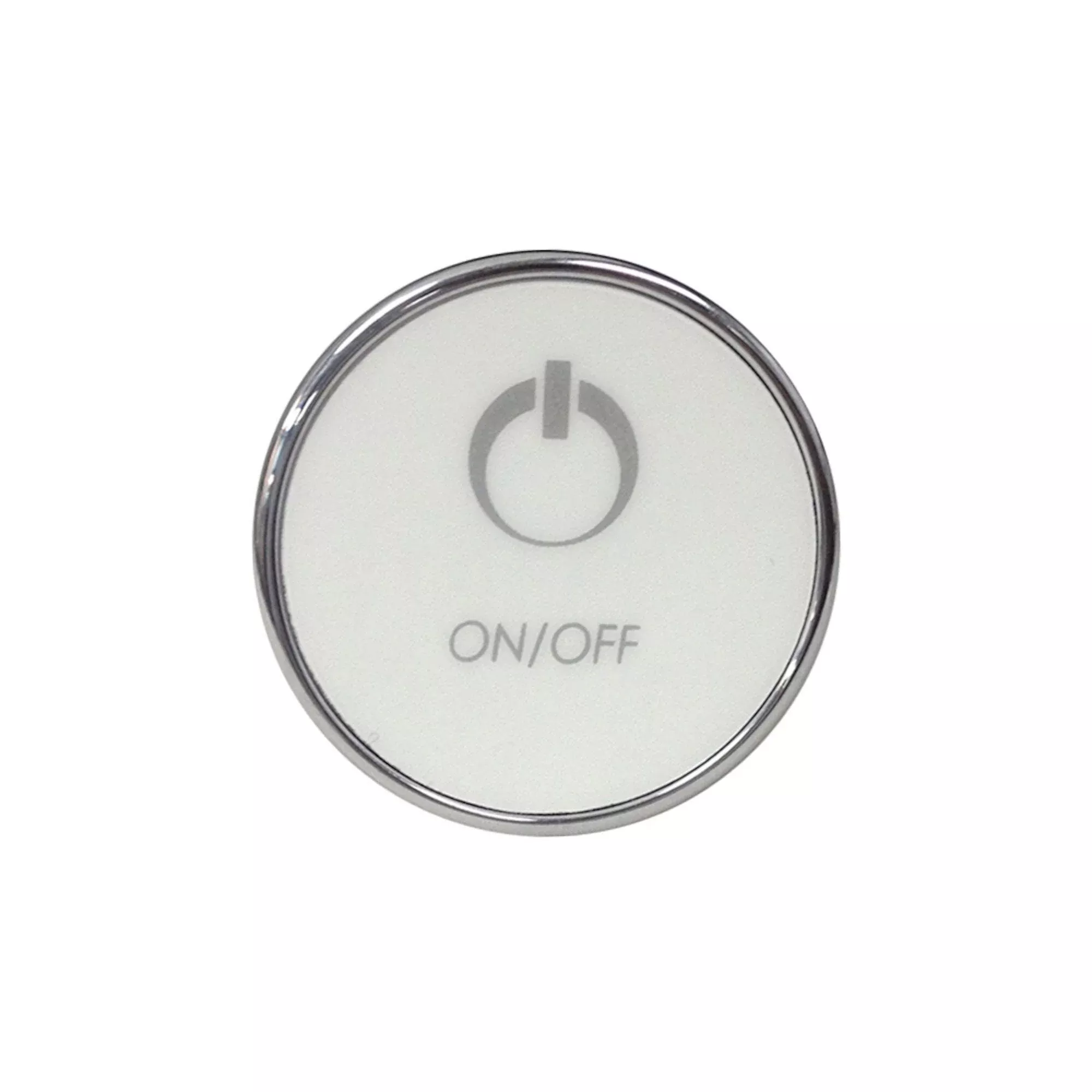Spaside Control, CG Air Systems, TMS Round, 1-Button, For Variable Bath Pump, Chrome : CG/TMS1KR1UTV2CP