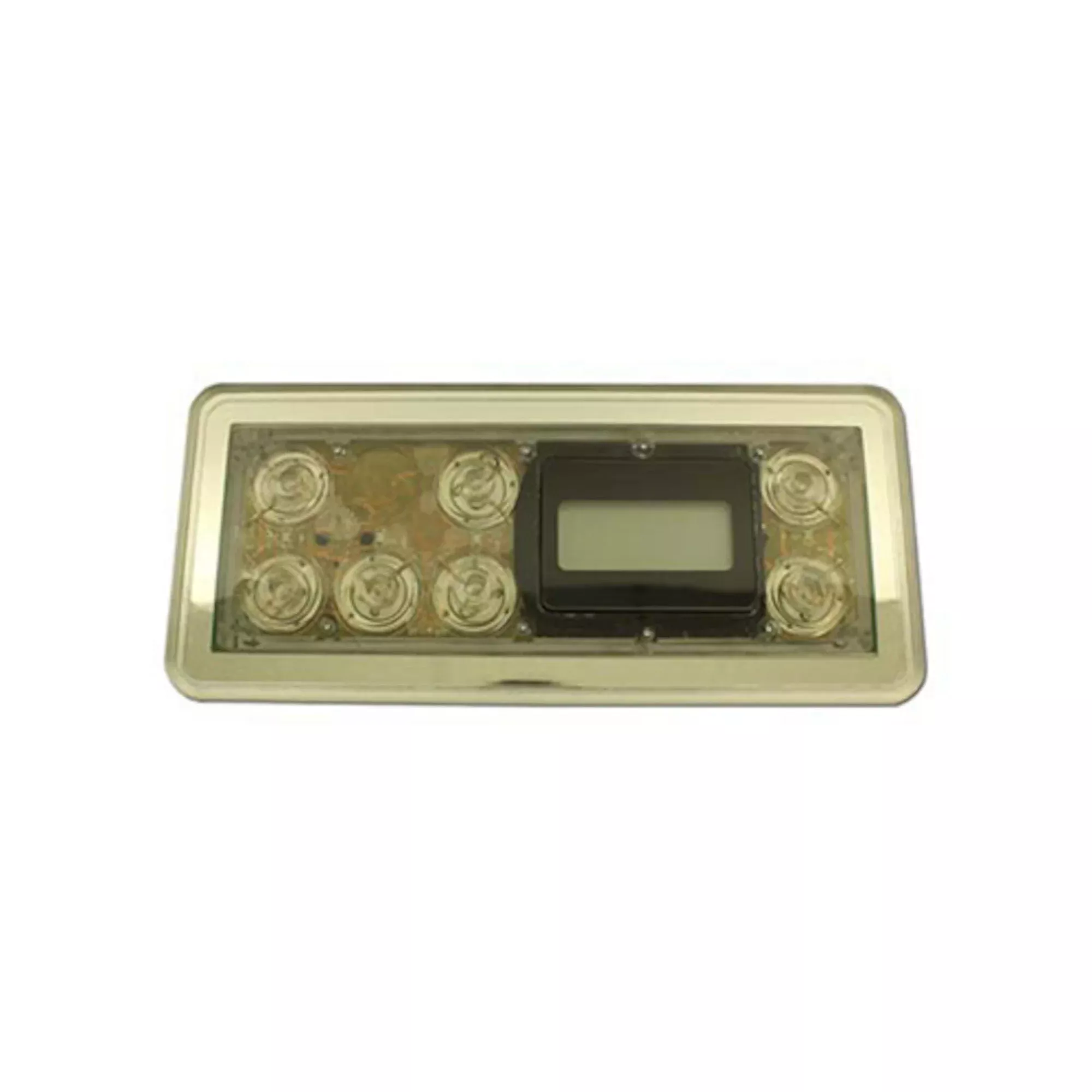 Spaside Control, REFURBISHED, Balboa Serial Standard, 7-Button, LCD, No Overlay : 54112-R