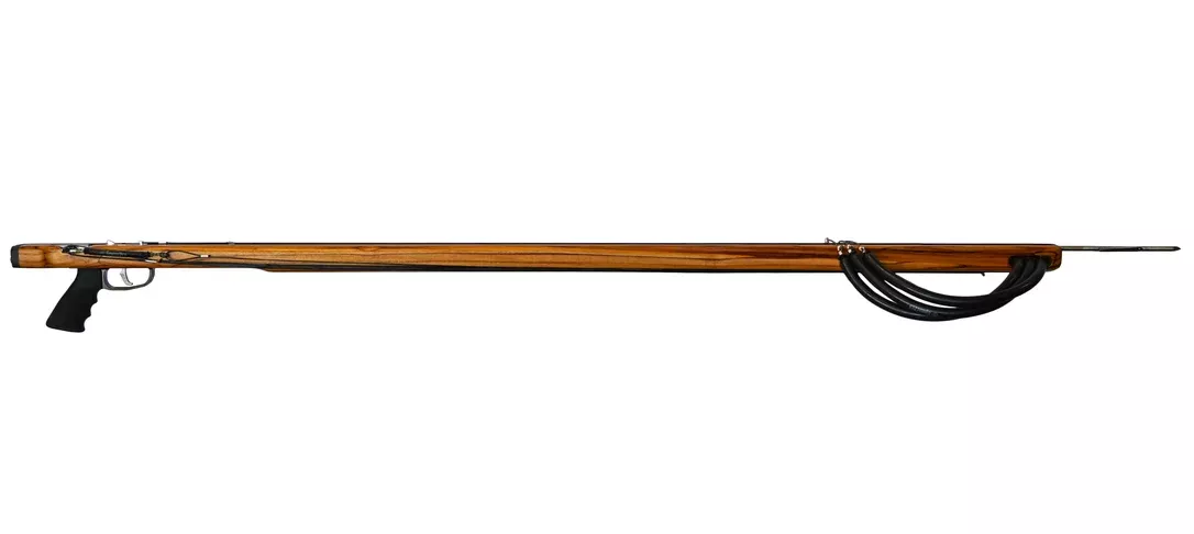 SpearPro Teak Commercial Grade Speargun – Enclosed Track