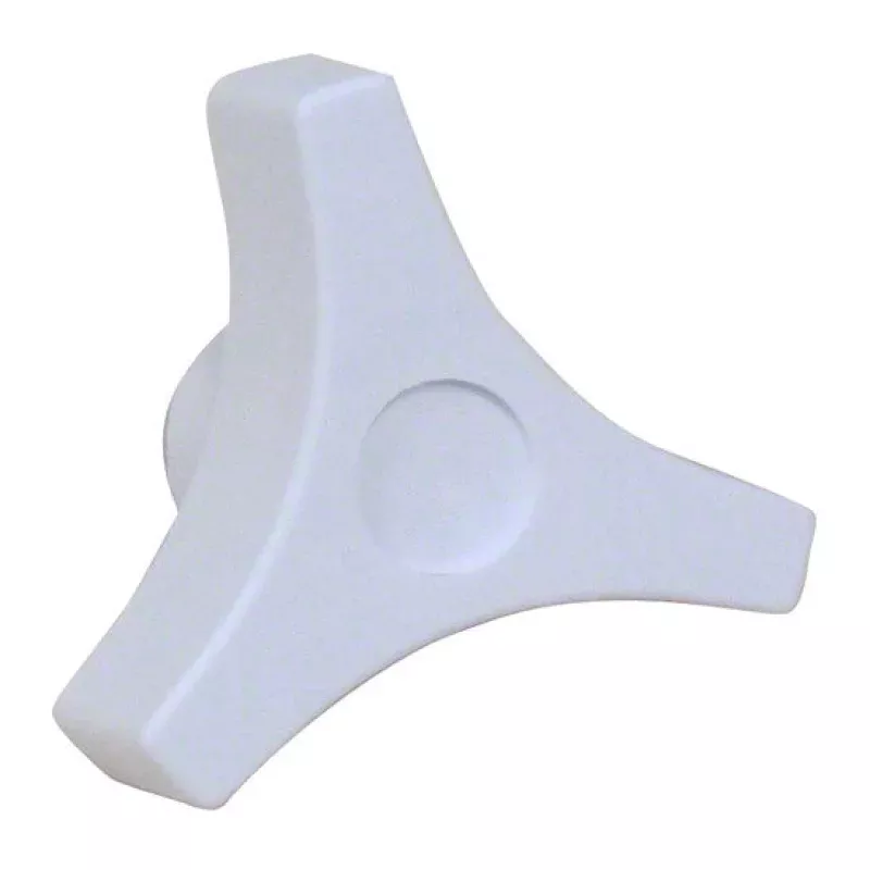 Splash and Slam Hand Knob – 3/8 Inch White