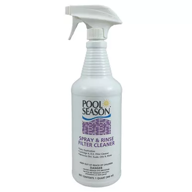 Spray 'N Rinse Filter Cleaner w/Sprayer - 1 Quart Bottle