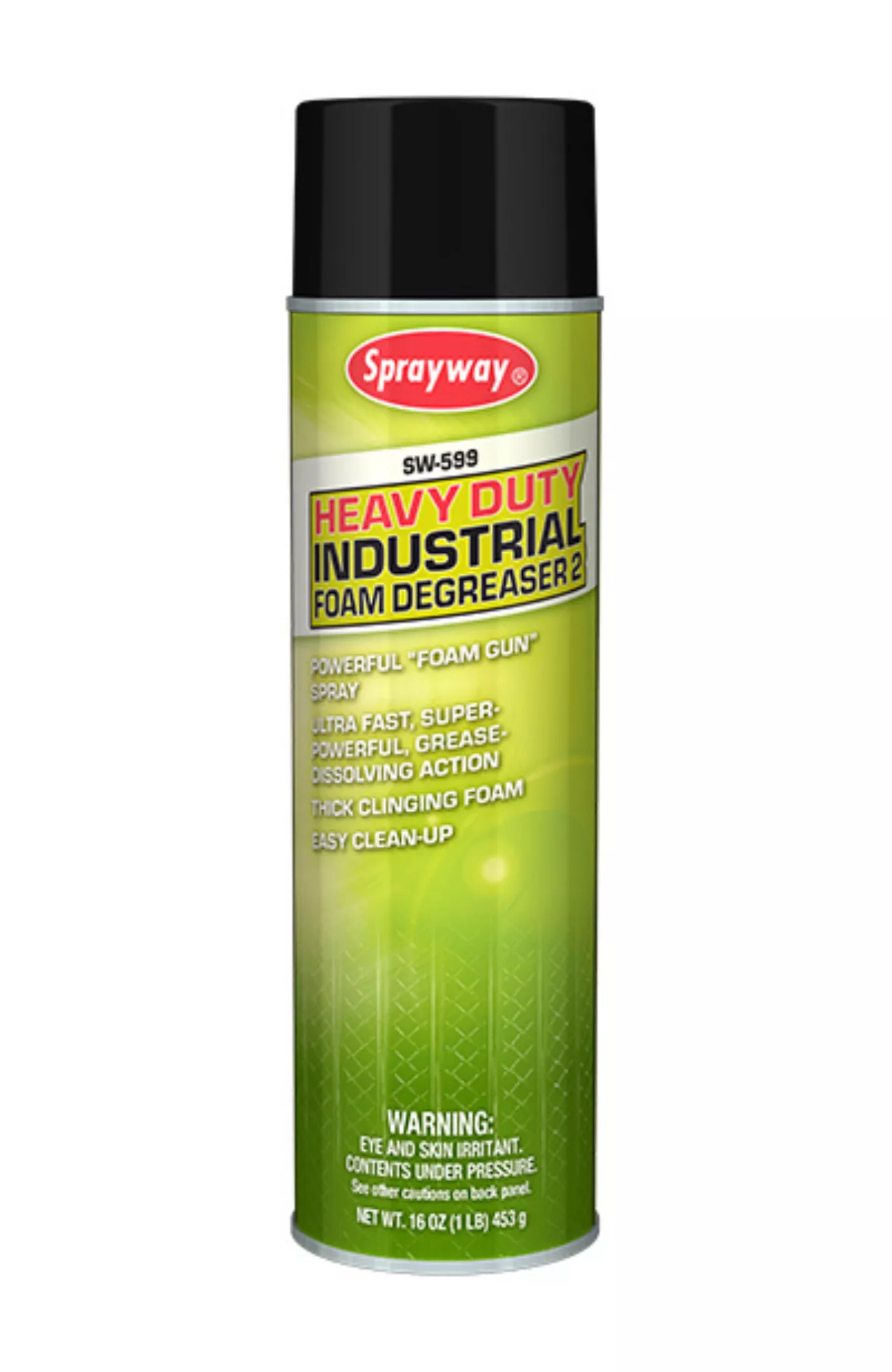Sprayway – Heavy Duty Industrial Foam Degreaser 2 – 16 oz. – SW599