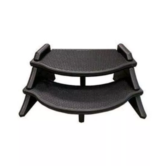 Step Confer The Edge Spa Step Black w/Black ESS-BLK