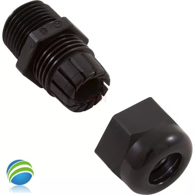 Strain Relief, Heyco, 1/2mpt x 3/8", Temp Sensor