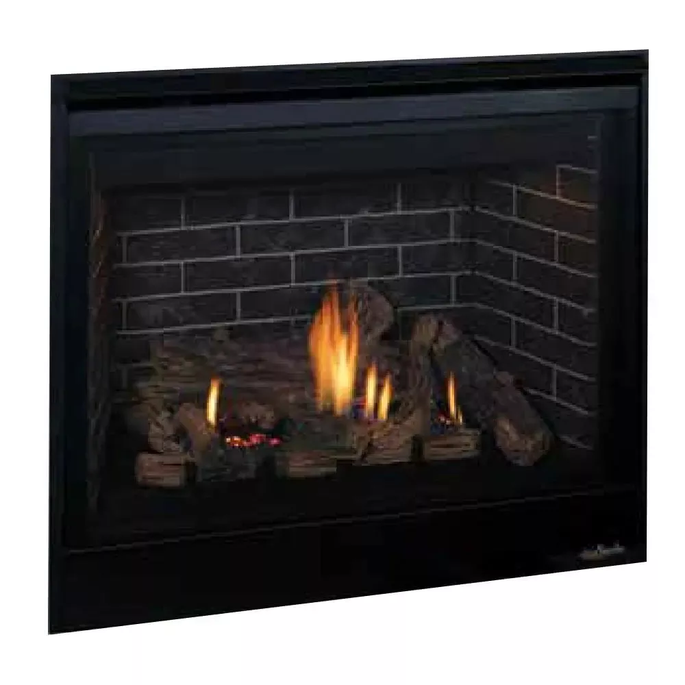 Superior Gas Fireplace 45-Inch DRT3545 Traditional Electronic Ignition Remote Charred Oak Log Set