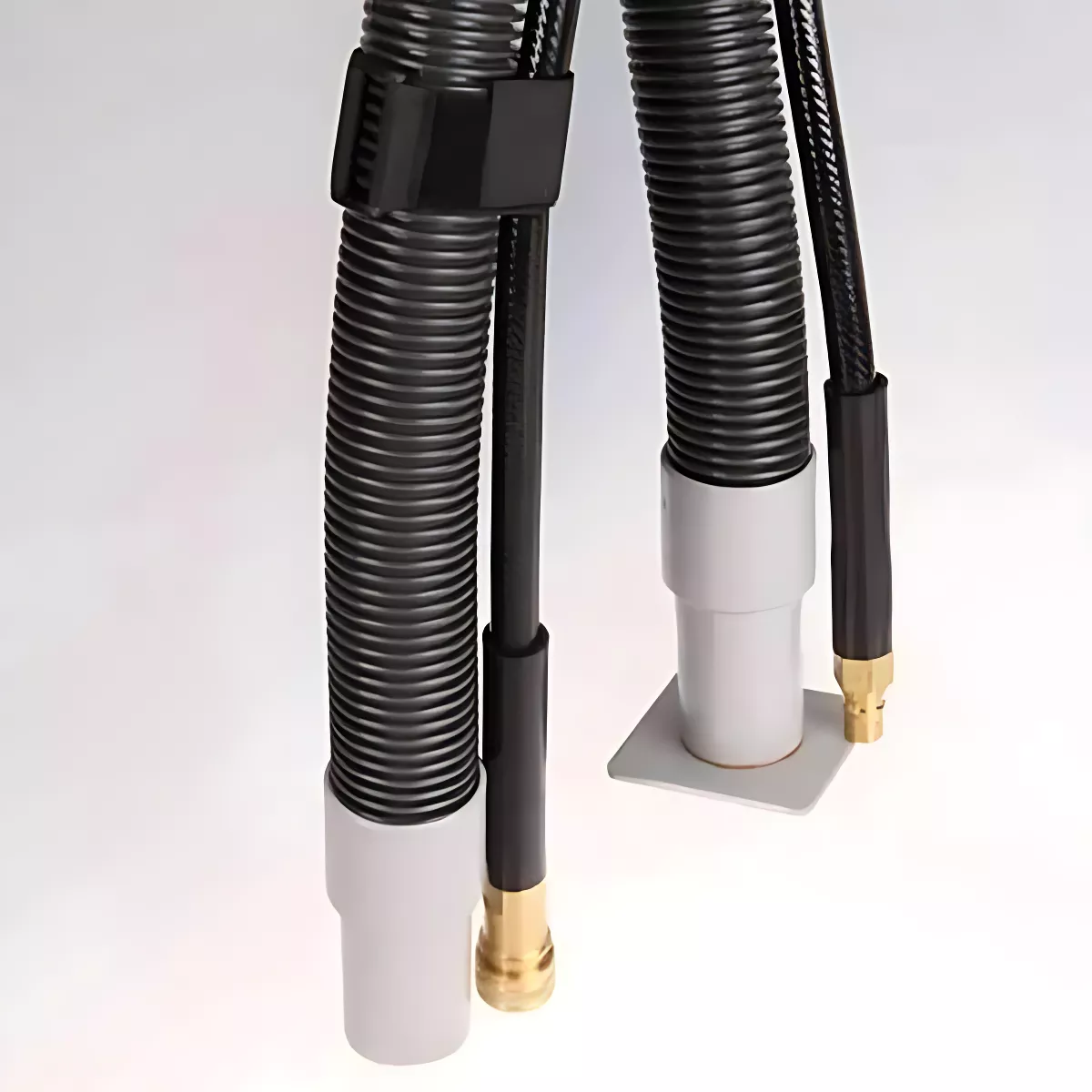 SUPERNOVA/ POLARIS – Vac/Sol Hose Assembly – 15 ft. W/ Adapter Plate