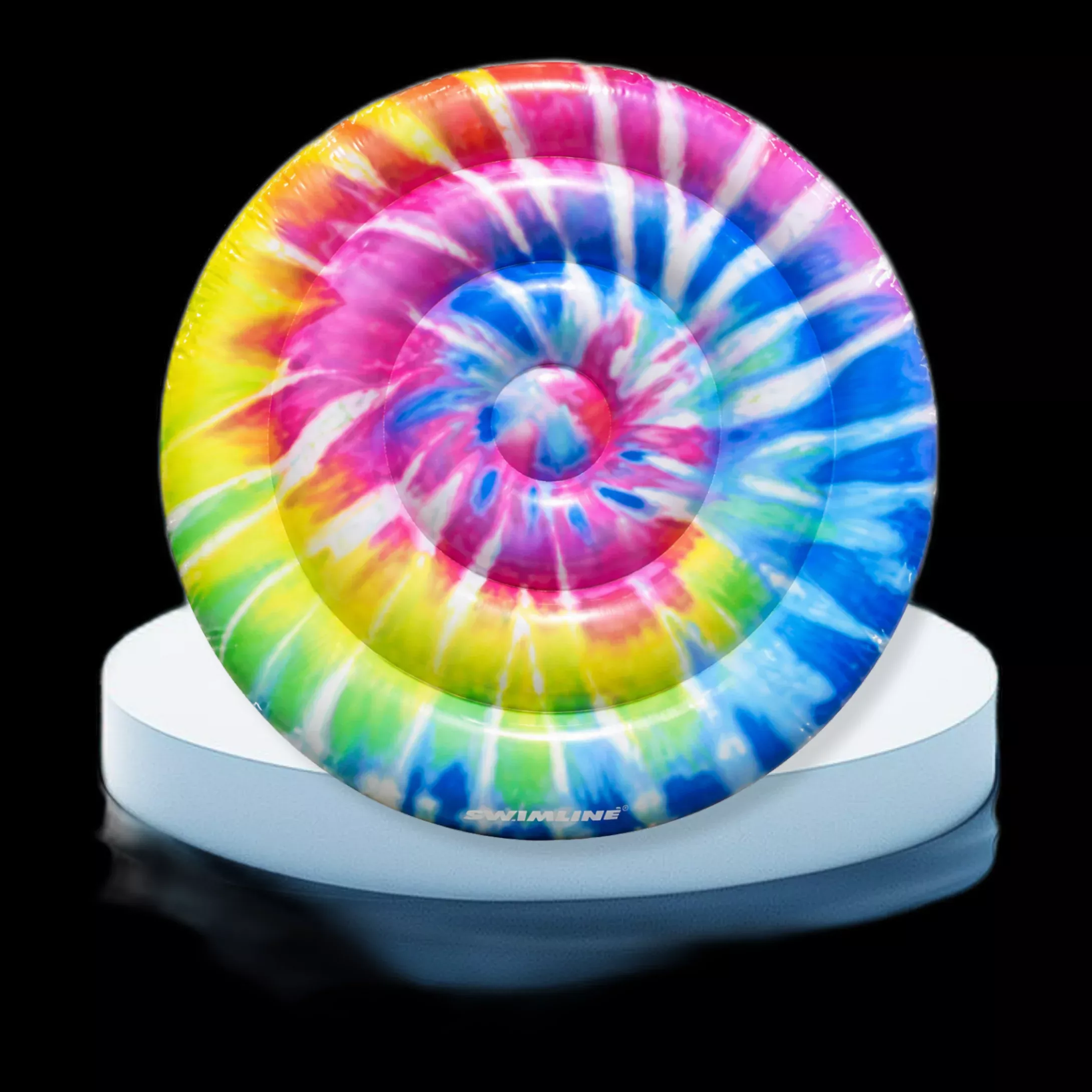 SWIMLINE 36.5″ SPIRAL TIE DYE FLOATING RING