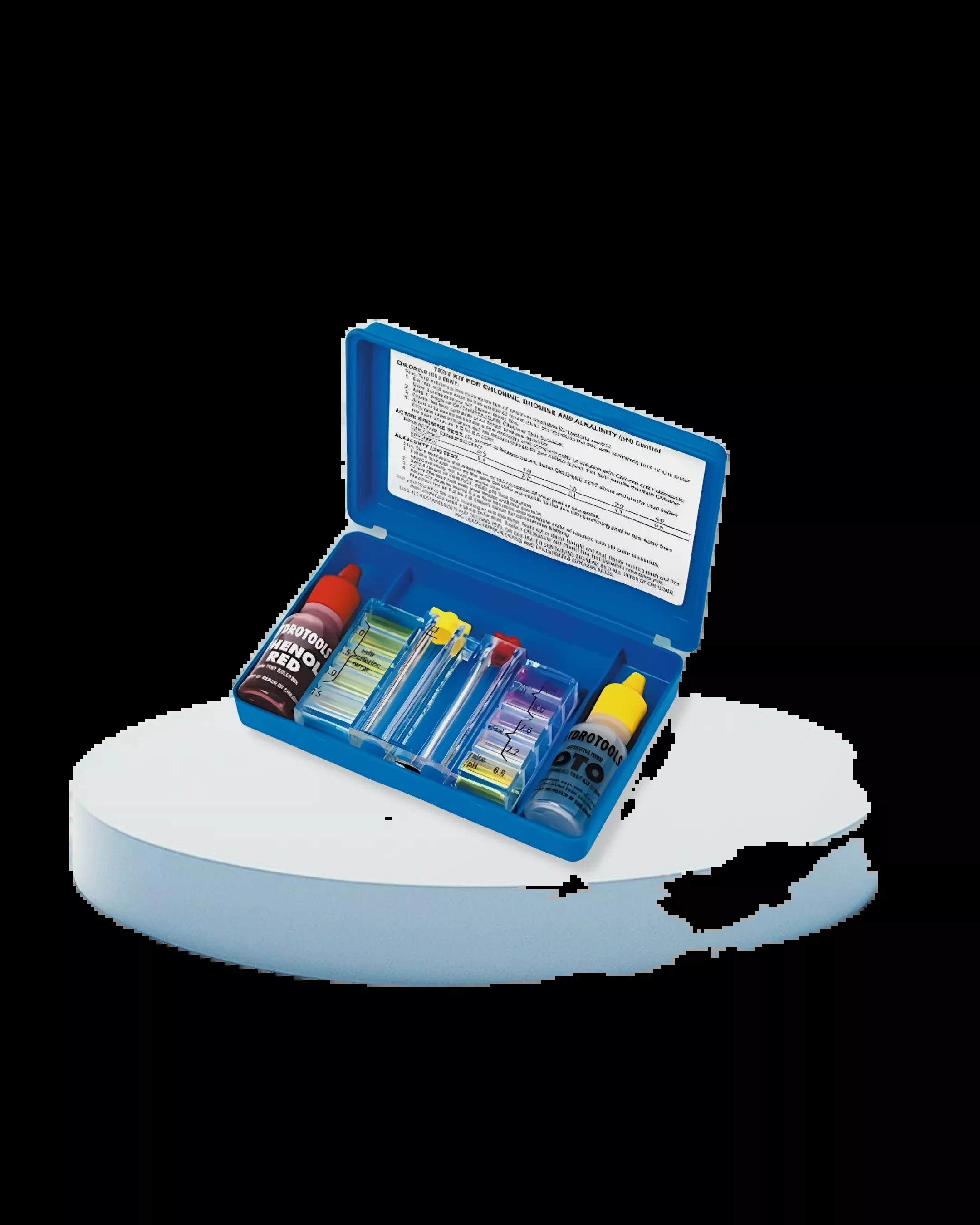 SWIMLINE DELUXE TWO-WAY CHLORINE/BROMINE/pH TEST KIT