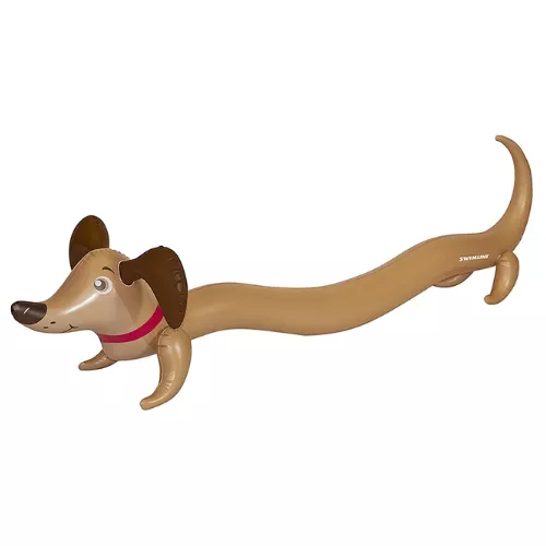 Swimline Doggy Doodle Ride-On Pool Float72″ Inflatable Dog Float