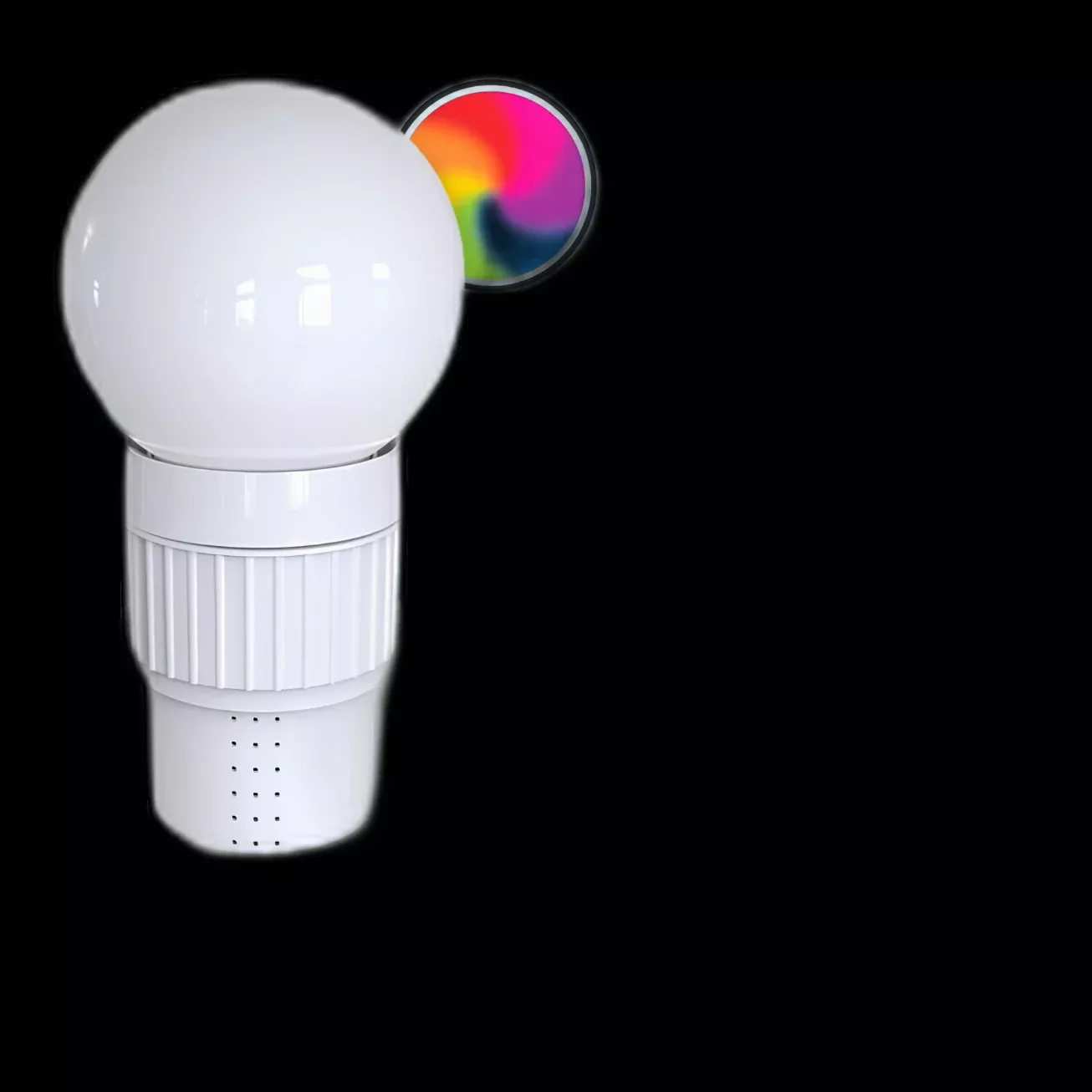 SWIMLINE SOLAR LED (MULTI-COLOR) FLOATING CHEMICAL DISPENSER