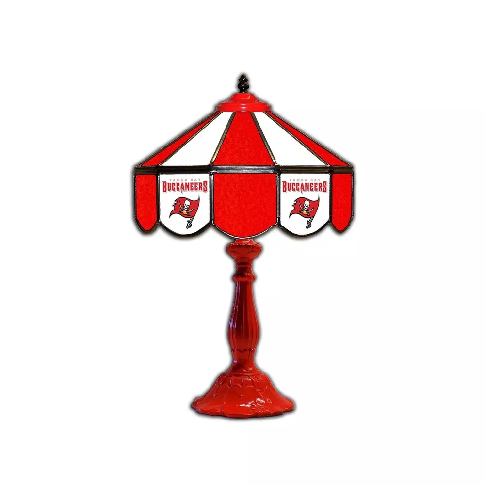Tampa Bay Buccaneers 21" Glass Table Lamp