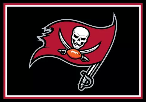 Tampa Bay Buccaneers 3x4 Area Rug