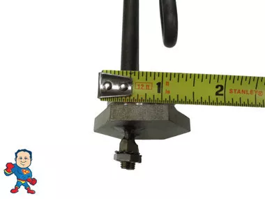 Threaded Screwplug Element, 1-1/4" thread, 5.5kW, 230v, 9.75" long