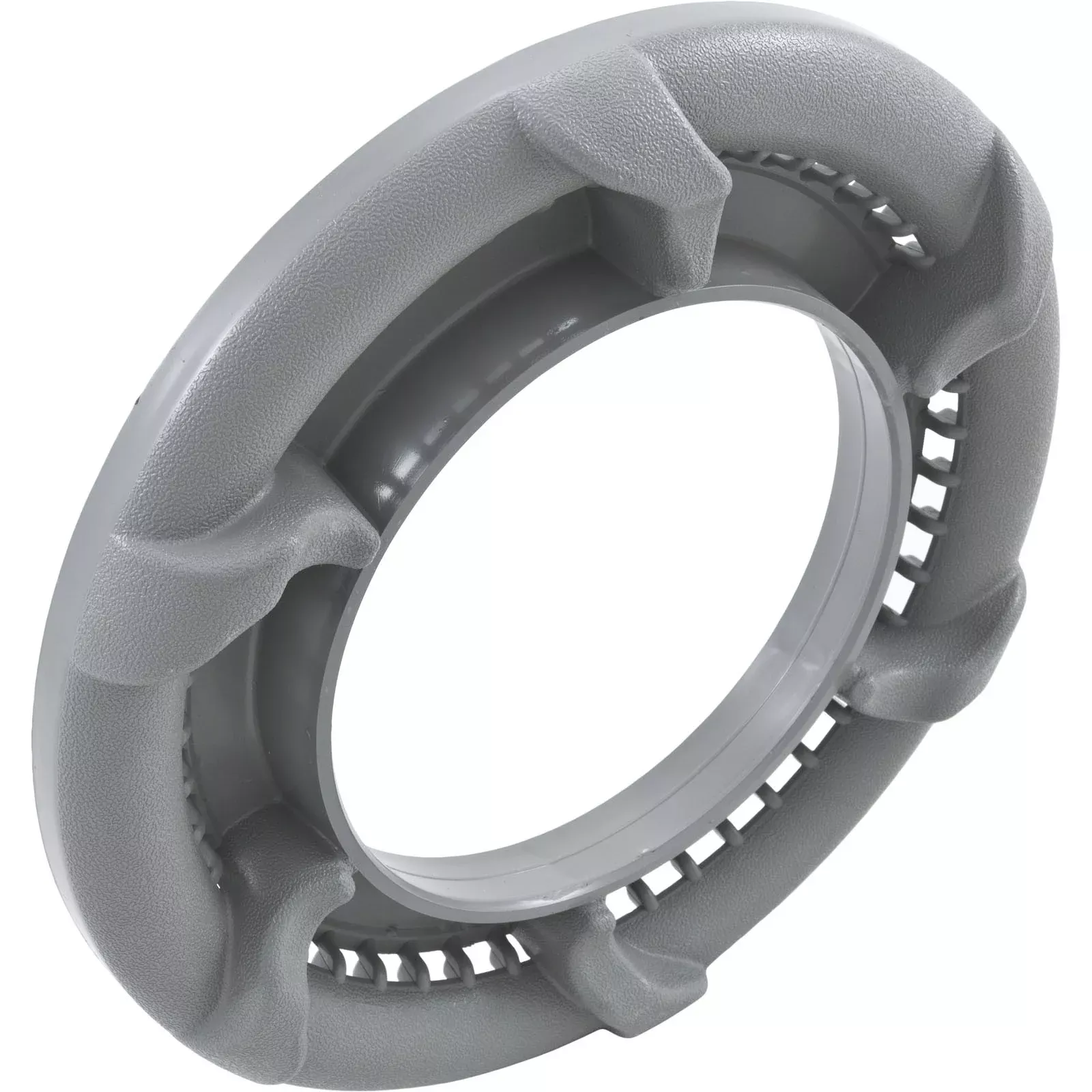 Trim Ring Waterway Dyna-Flo XL Scalloped Gray 519-8267