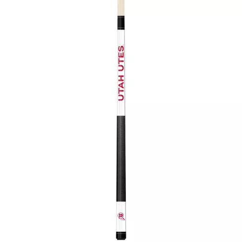 Utah Utes 19oz White Laser Etched 58" Cue