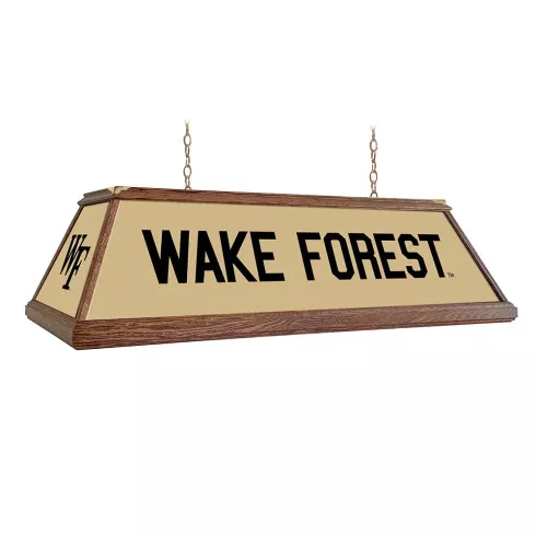 Wake Forest Demon Deacons: Premium Wood Pool Table Light