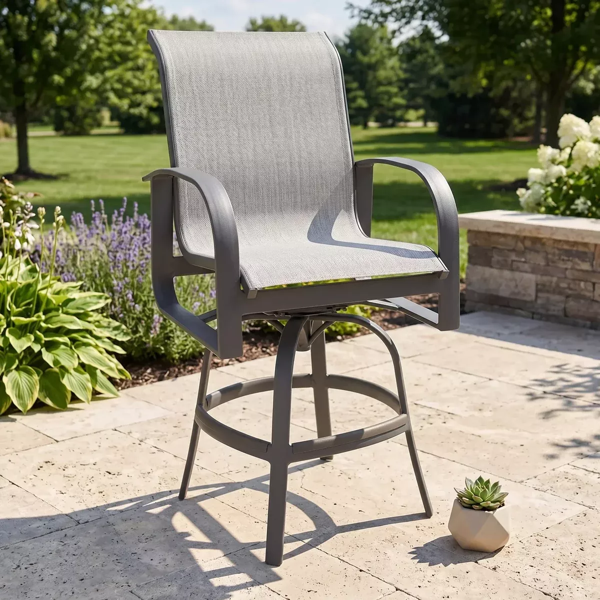 Wakefield Swivel Barstool