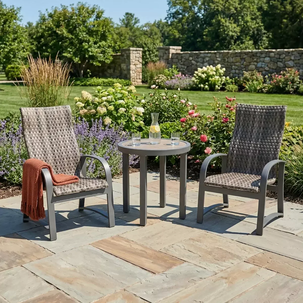 Wakefield Woven 3 Piece Bistro Group