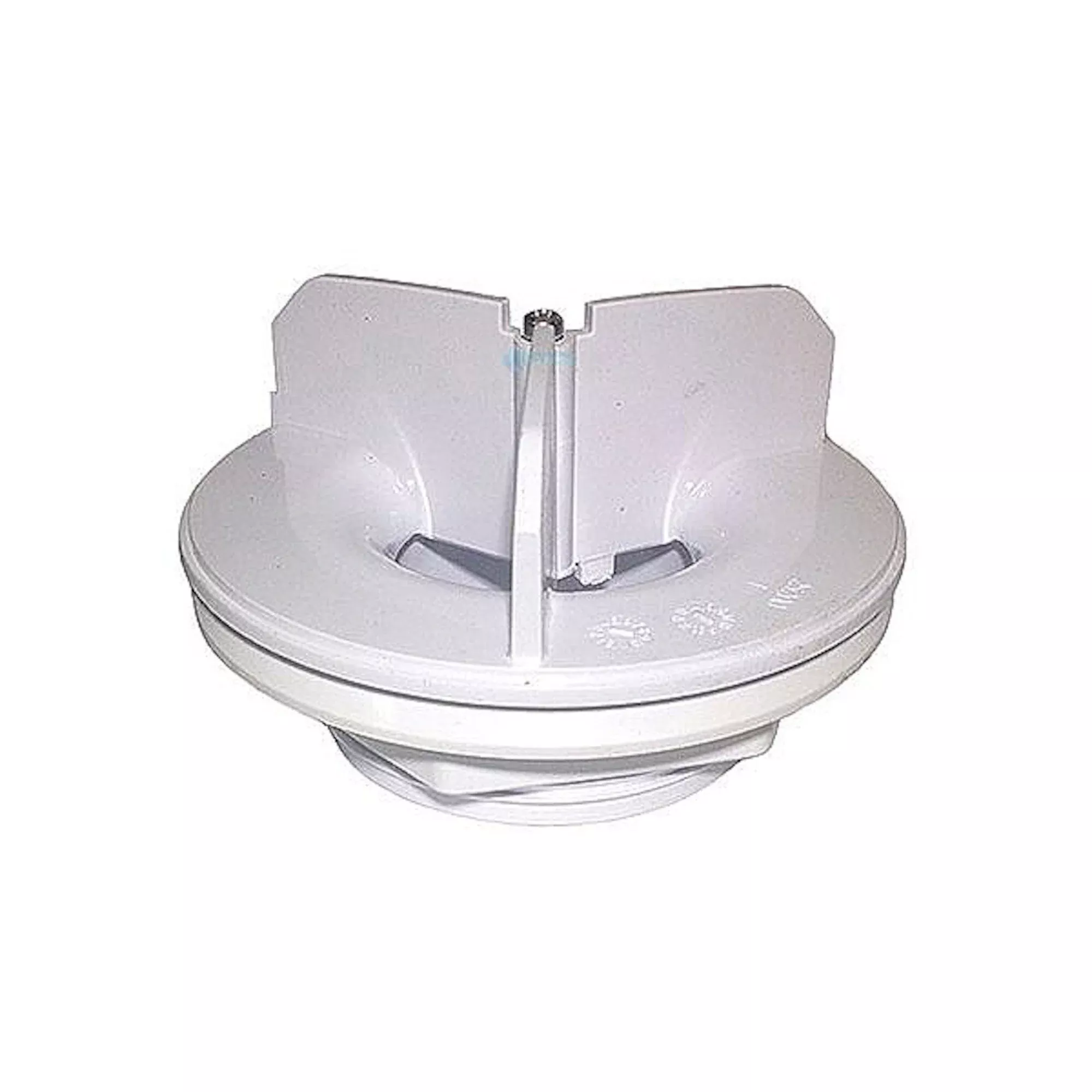 Wall Fitting & Nut, Main Drain, Sundance, White : 6540-565