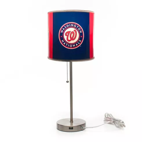 Washington Nationals Chrome 19" Lamp