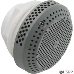 Waterway Plastics Suction Assy,W/Hex Nut, Wall Fitting, Gray - 640-3257V