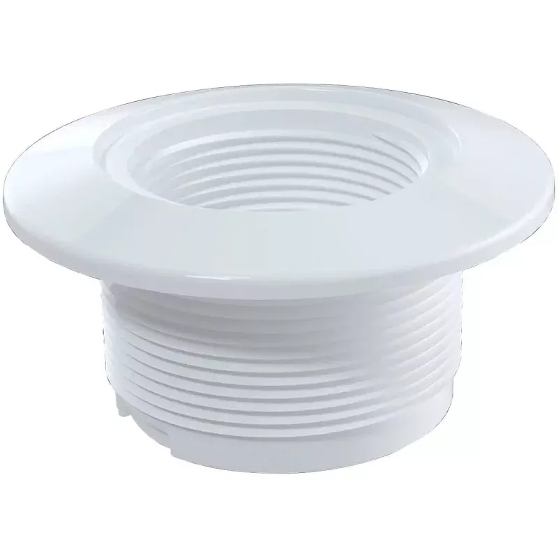 Waterway Return Wall Fitting One And A Half Inch FPT X One And A Half Inch Slip White